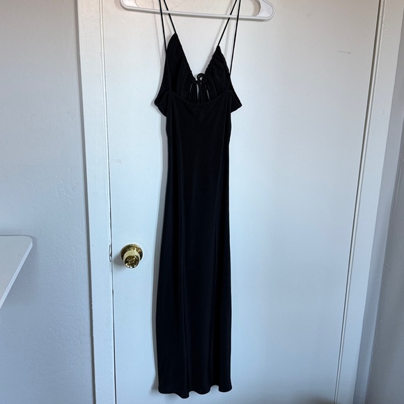 Christopher Esber Triquetra Front Tie Slip Dress US 2 Quiet Luxury Cocktail Chic - Picture 7 of 9